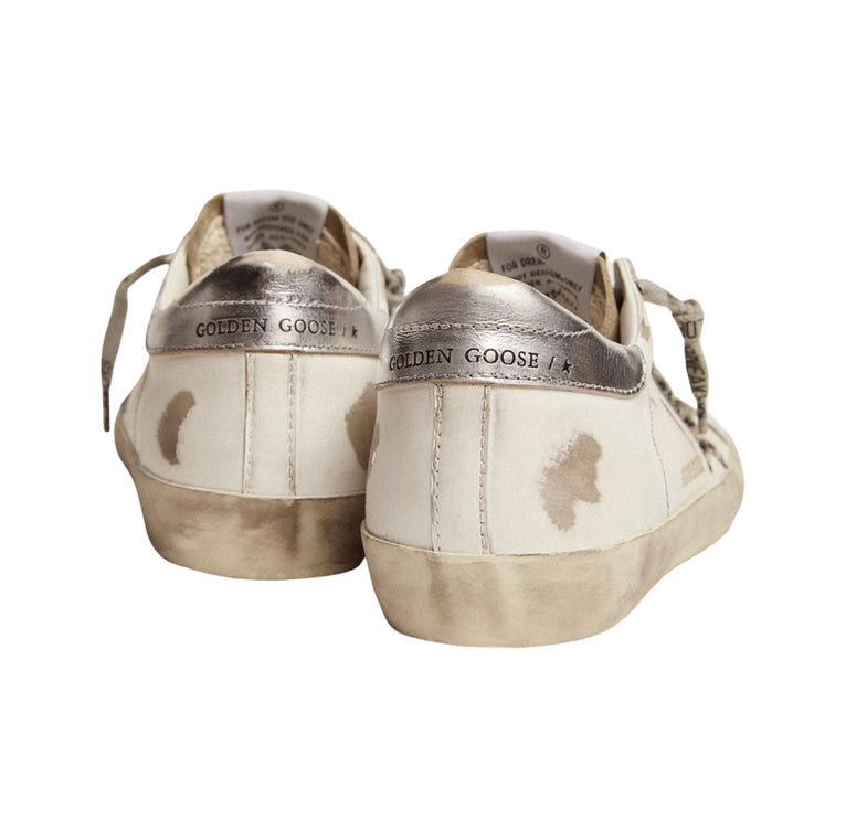 Golden Goose Women's Super Star with Zebra Print Pony Skin Star