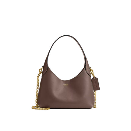 Coach Women's Brooklyn Shoulder Bag 23 Brass/Dark Stone