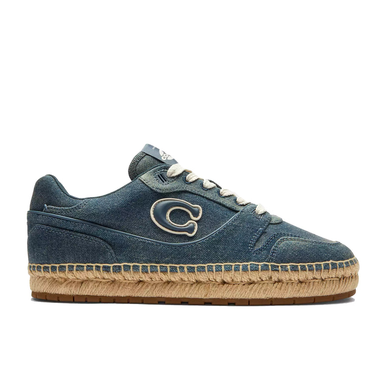 Coach Women's Soho Espadrille Sneaker In Loved Denim Denim