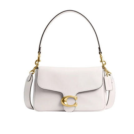 Coach Women's Soft Tabby Shoulder Bag Brass/Chalk