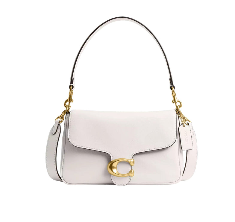 Coach Women's Soft Tabby Shoulder Bag Brass/Chalk