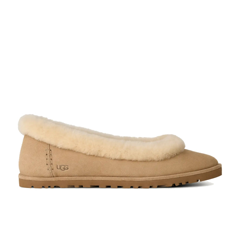 UGG Women's Zora Ballet Flat Sand