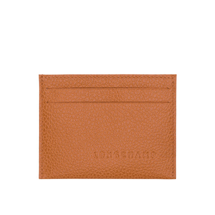 Longchamp Women's Le Foulonné Card Holder Amber