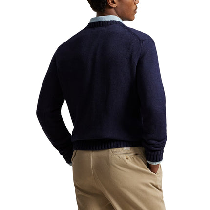 Polo Ralph Lauren Unisex The Iconic Flag Sweater Hunter Navy