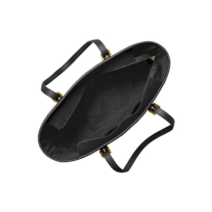 Michael Kors Women's Jet Set Travel Small Saffiano Leather Top-Zip Tote Bag Gold/Black