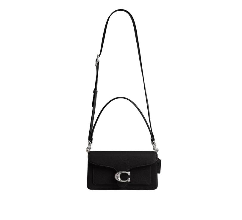 Coach Women's Tabby Shoulder Bag 26 Silver/Black