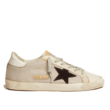 Golden Goose Women's Super Star in Leather with Black Star