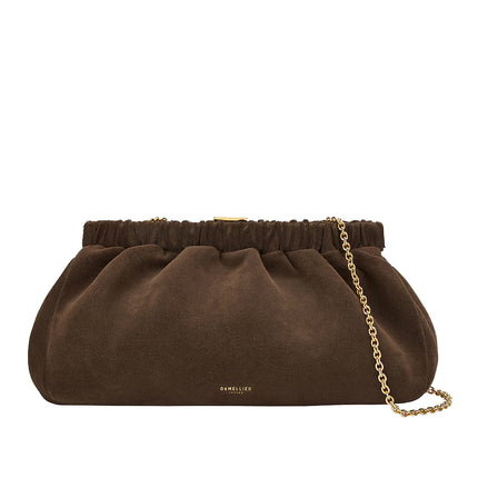 DeMellier London Women's The Miami Clutch Bag Brown Suede