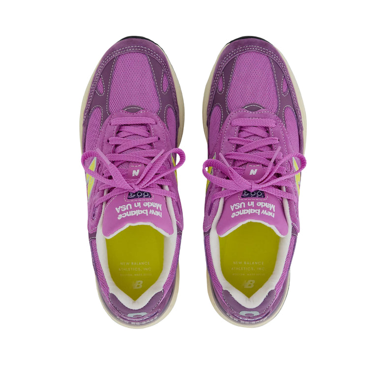 New Balance Made in USA 993 Passion Fruit with Dusted Grape and Afterglow U9934JA