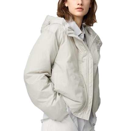 Uniqlo Women's Pufftech Parka 02 Light Gray