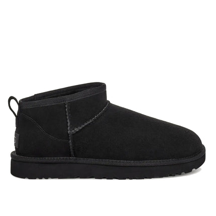 UGG Classic Ultra Mini kadın botu, siyah süet