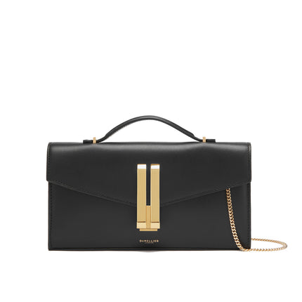 DeMellier London Women's The Vancouver Clutch Black Smooth