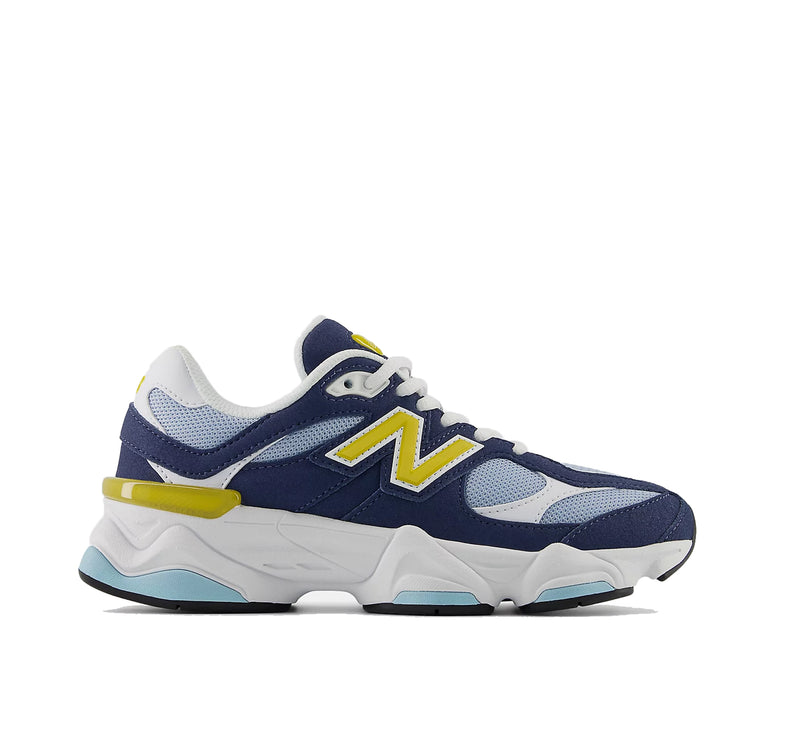 New Balance Grade School 9060 Vintage Indigo with Apollo Gold G90601YR
