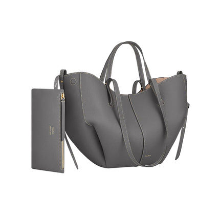 Polène Women's Cyme Mini Edition Textured Stone