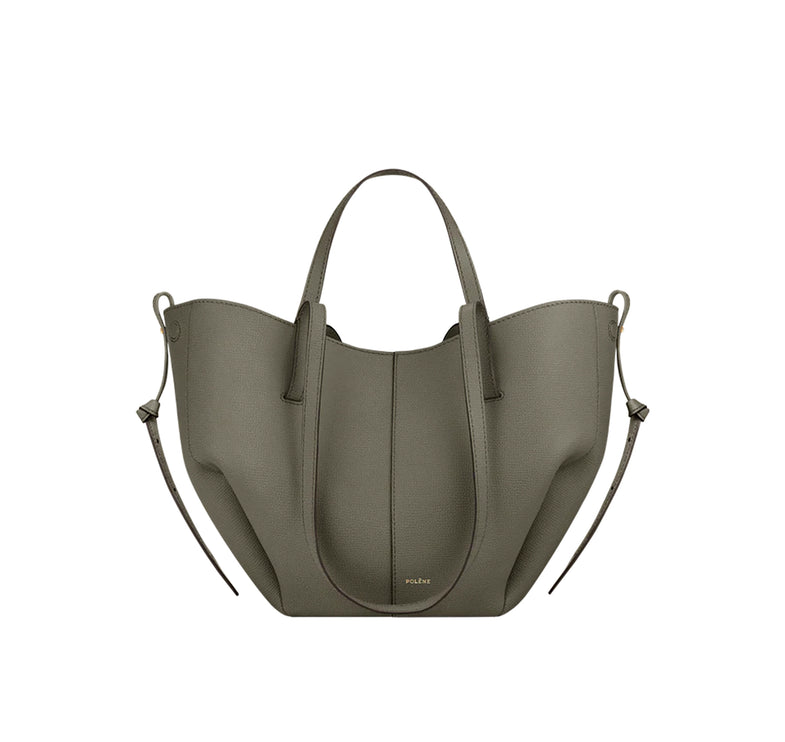 Polène Women's Cyme Mini Edition Textured Smoky Green