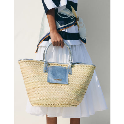 Jacquemus Women's The Soli Basket Silver