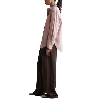 COS Women's Tailored Pima Cotton Shirt Pink
