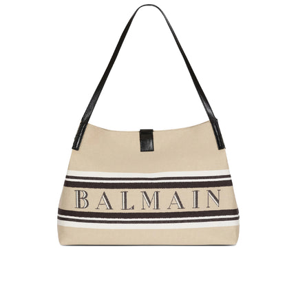 Balmain Women's Medium Release Shopper Bag Beige