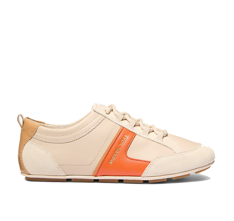 Michael Kors Women's Keely Leather Trainer Mimosa