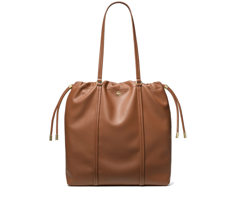 Michael Kors Women's Matilda Large Cinch Tote Bag Luggage