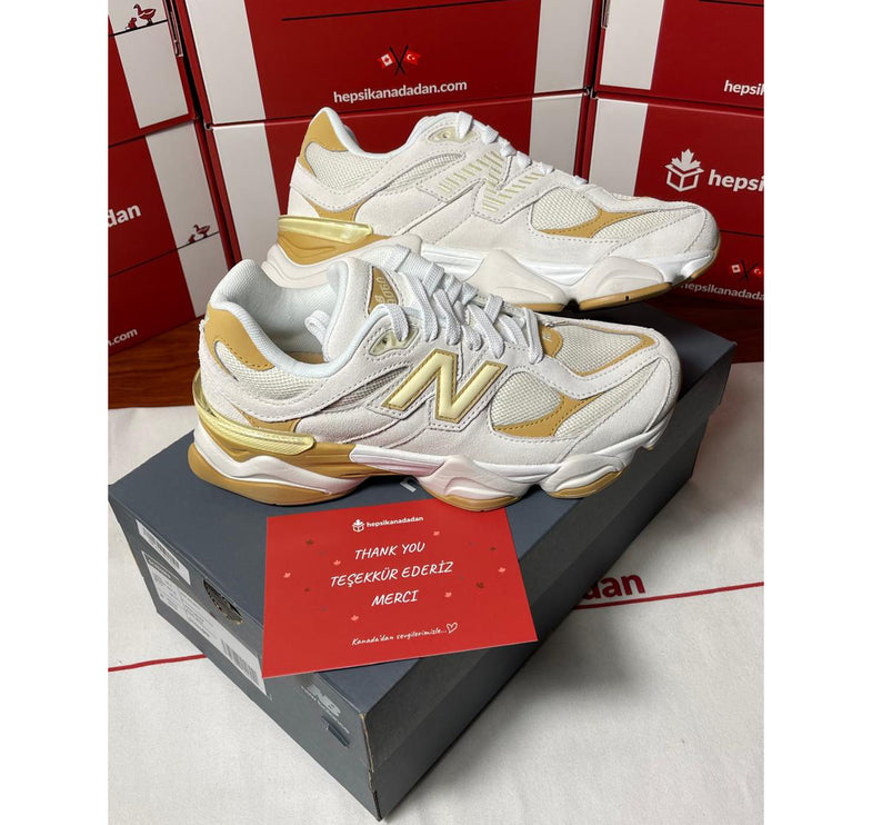 New Balance Grade School 9060 Sea Salt/Dolce GC9060FD - Hemen Kargoda