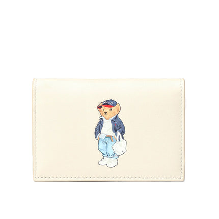 Polo Ralph Lauren Women's Polo Bear Wallet Cream