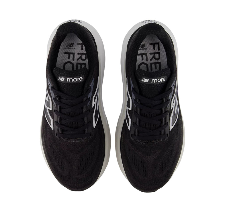 New Balance Women's Fresh Foam X More v6 Black with Grey Matter and Castlerock WMORGR6