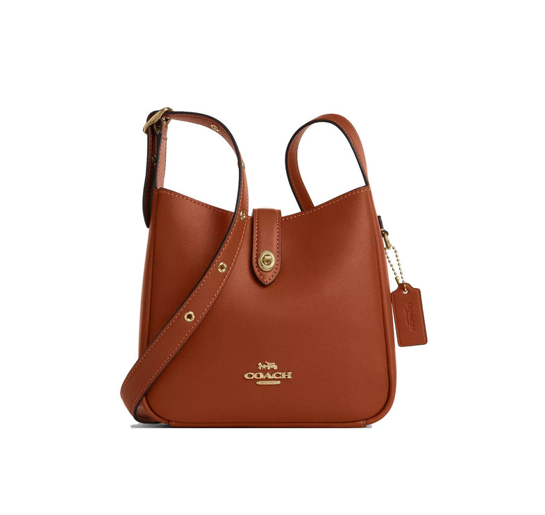 Coach Women's Hadley Mini Crossbody Bag Gold/Tan