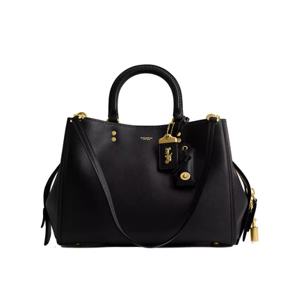 Coach Women's Rogue Bag 31 Brass/Black