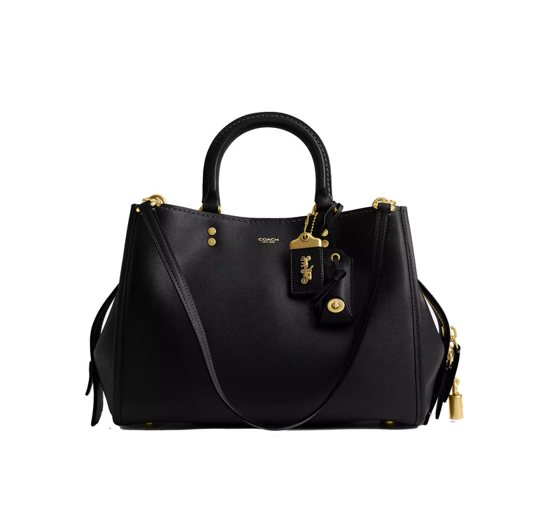 Coach Women's Rogue Bag 31 Brass/Black