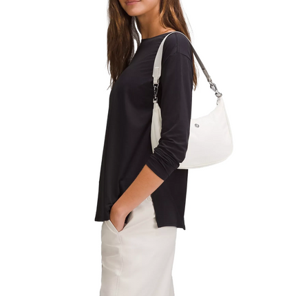 lululemon Unisex City Essentials Small Shoulder Bag Bone