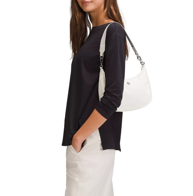 lululemon Unisex City Essentials Small Shoulder Bag Bone