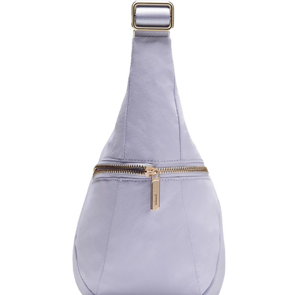 lululemon Unisex Slouchy Sling Bag 6L Metal Hardware Serene Blue