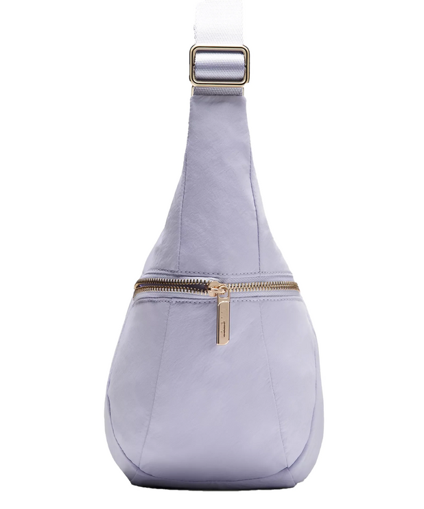 lululemon Unisex Slouchy Sling Bag 6L Metal Hardware Serene Blue