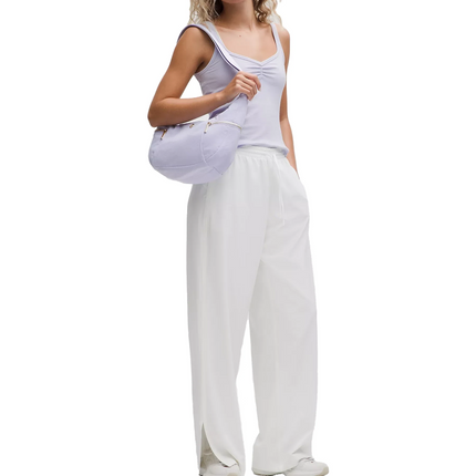 lululemon Unisex Slouchy Sling Bag 6L Metal Hardware Serene Blue