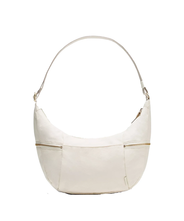 lululemon Unisex Slouchy Sling Bag 6L Metal Hardware Light Ivory/Gold