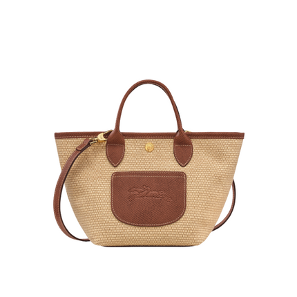 Longchamp Women's Le Pliage Collection XS Basket Bag Brown - Canvas