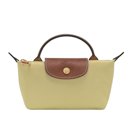Longchamp Women's Le Pliage Original Pouch With Handle Pistachio
