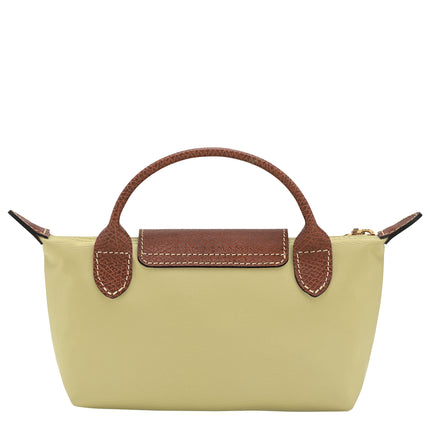 Longchamp Women's Le Pliage Original Pouch With Handle Pistachio