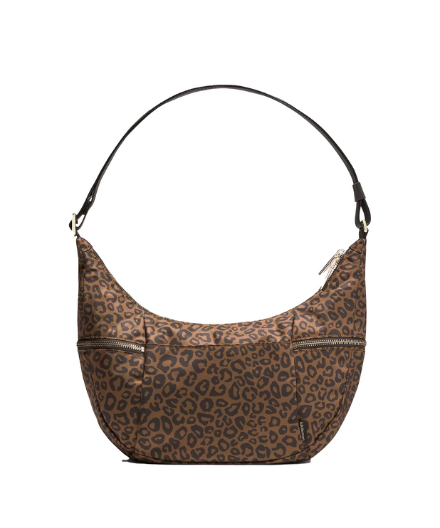 lululemon Unisex Slouchy Sling Bag 6L Metal Hardware Leopardo Shift Desert Khaki Multi