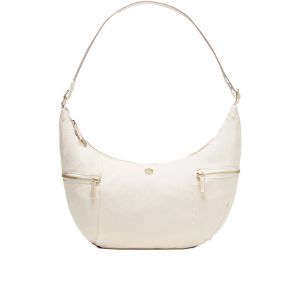 lululemon Unisex Slouchy Sling Bag 6L Metal Hardware Light Ivory/Gold