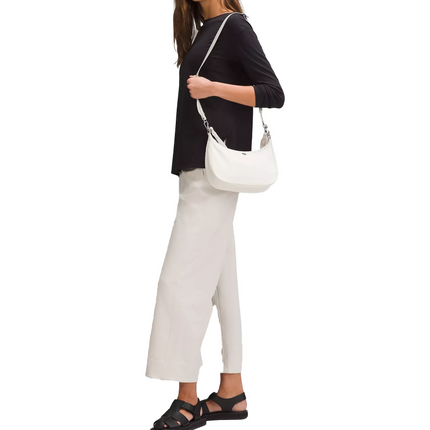 lululemon Unisex City Essentials Small Shoulder Bag Bone