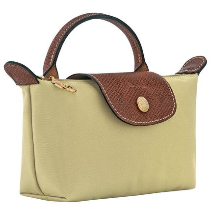 Longchamp Women's Le Pliage Original Pouch With Handle Pistachio