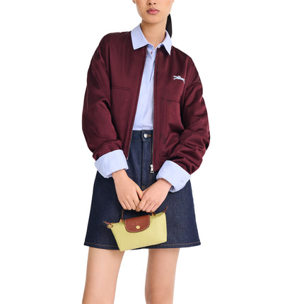 Longchamp Women's Le Pliage Original Pouch With Handle Pistachio