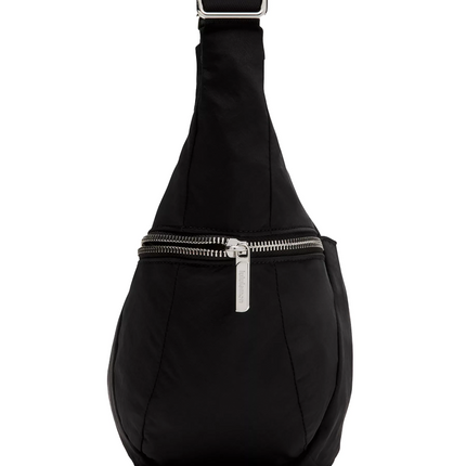 lululemon Unisex Slouchy Sling Bag 6L Metal Hardware Black