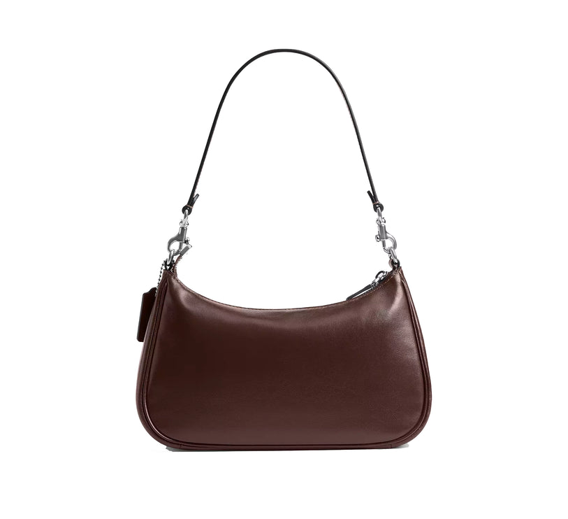 Coach Women's Soft Teri Shoulder Bag Silver/Maple