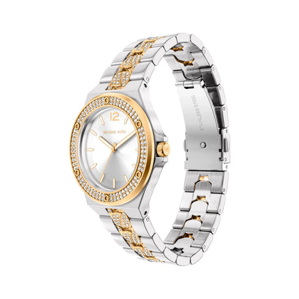 Michael Kors Women's Lennox Pavé Two-Tone Watch Two Tone MKO1248