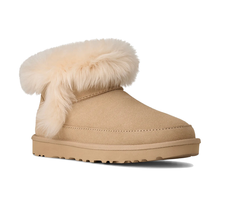 UGG Women's Classic Ultra Mini Chalet Sandcastle