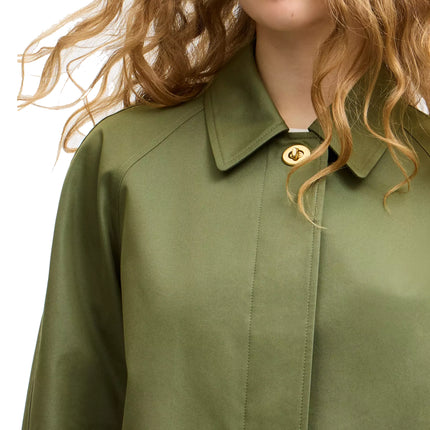 COACH Women's Swing Trench Coat Vine