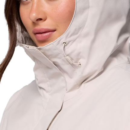 Columbia Women's Hikebound II Long Rain Jacket Dark Stone